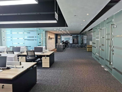 浙江杭州滨江区寰宇商务中心460方精装修带家具 一线霸气正江景价格实惠